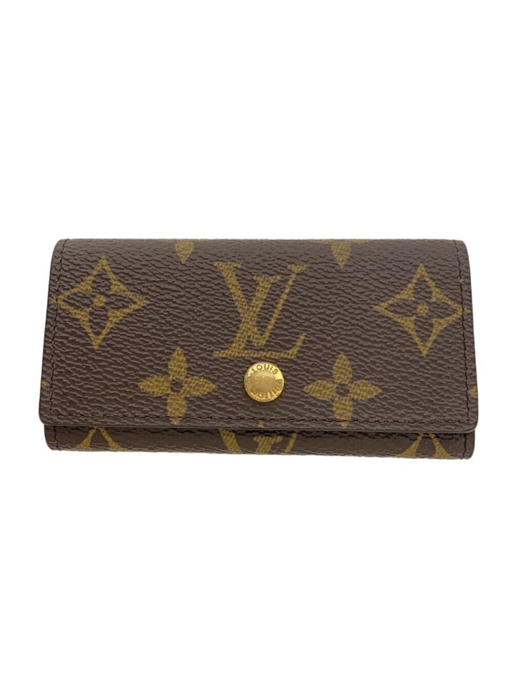 LOUIS VUITTON Multicles Monogram Canvas Leather Brown